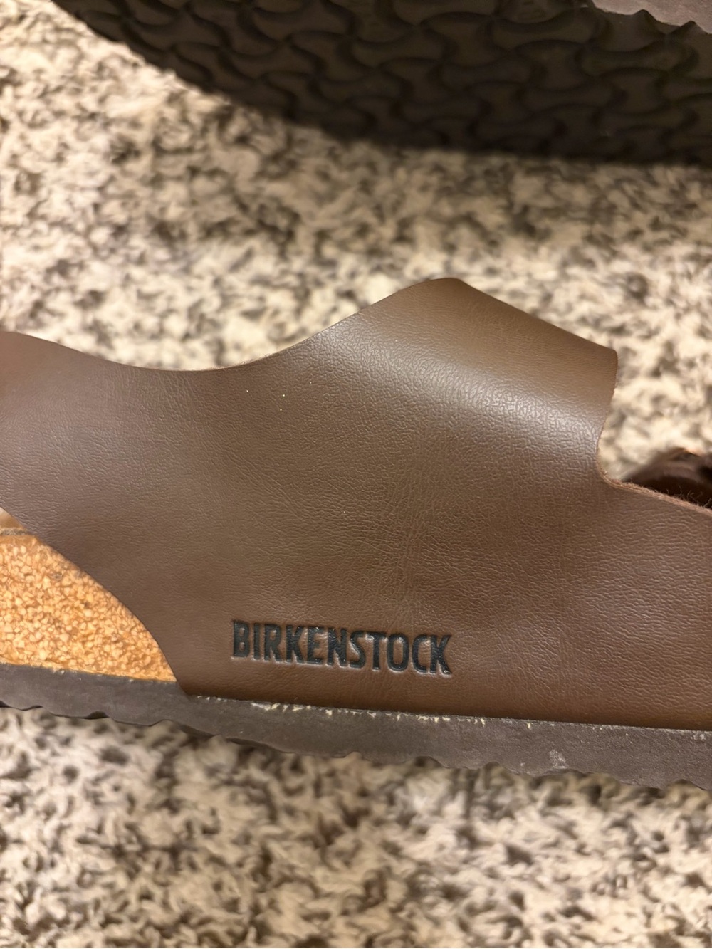 Birkenstock Brown Milano Double Strap Sandal - Picture 11 of 11